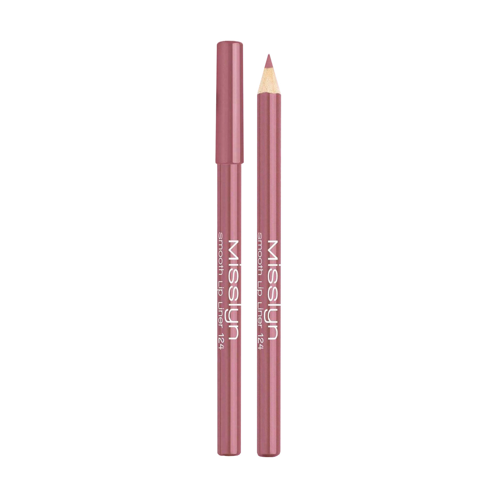 Олівець для губ Misslyn Smooth Lip Liner 124, 0.78 г